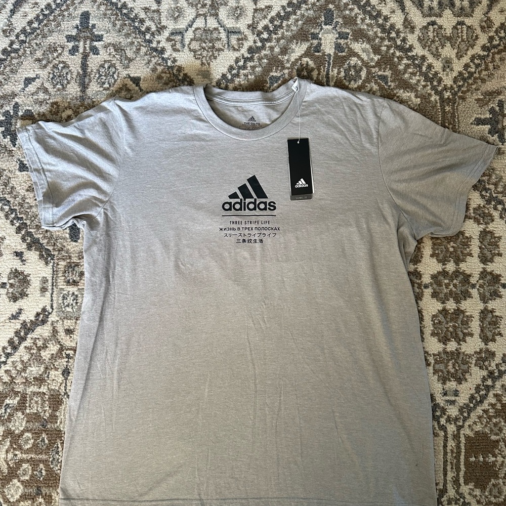 Adidas Gray T-Shirt